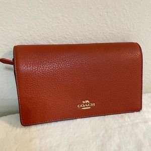 Coach Messenger Brown Envelope Bag